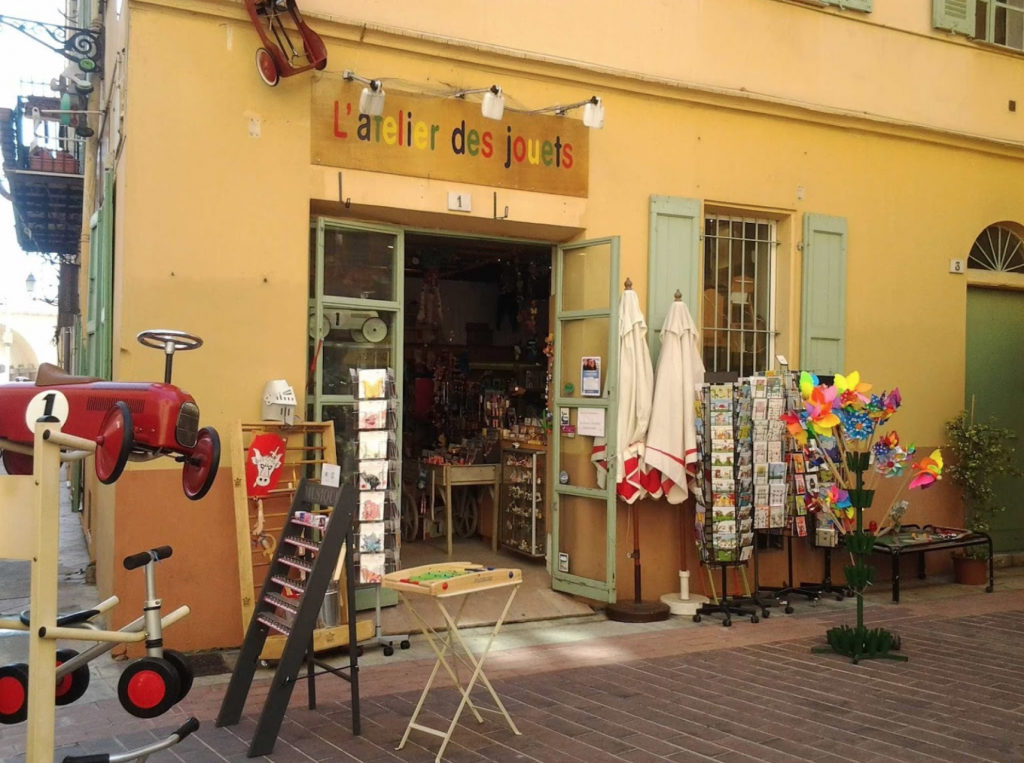 Boutique L'Atelier des jouets à Nice