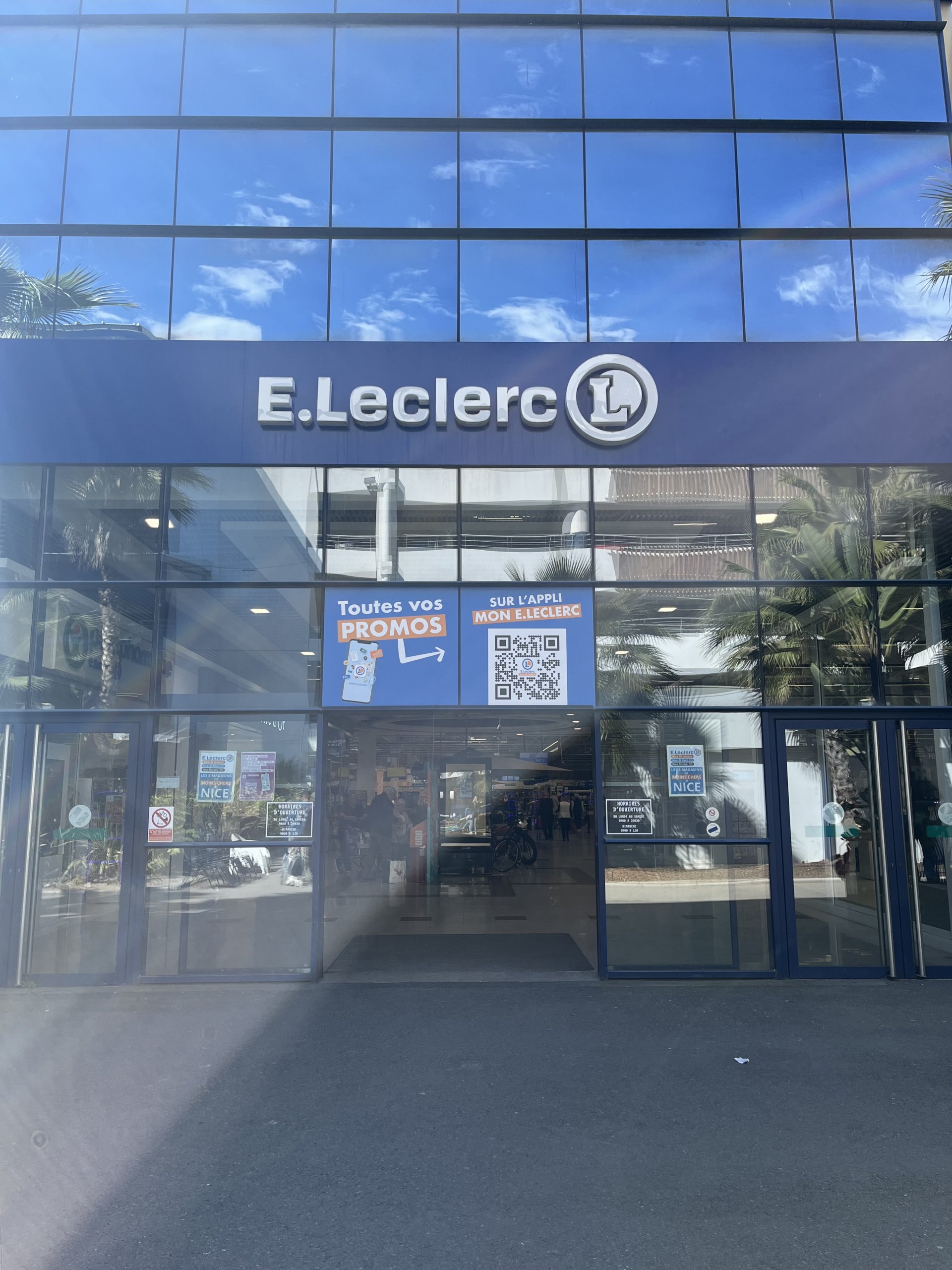 leclerc nice st isidore horaires