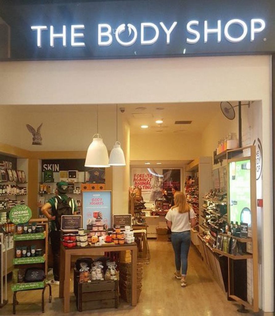 Boutique The Body Shop à Nice