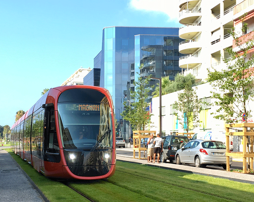 Tramway Ligne 2 Californie à Nice
