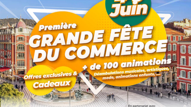 La Grande Fête du Commerce arrive à Nice