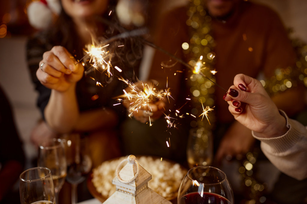 Célébration du réveillon de Nouvel An